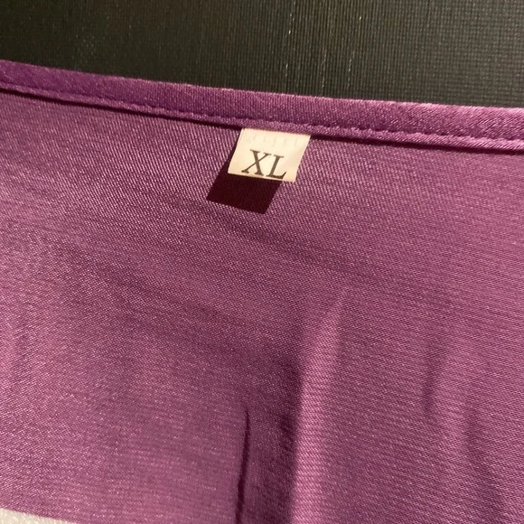 Lavender Silk Maxi - Long sleeve - Picture 2 of 3